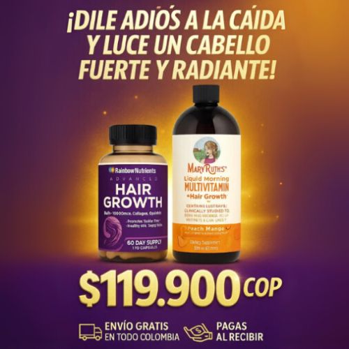 COMBO MULTIVITAMINICO + HAIR GROWTH